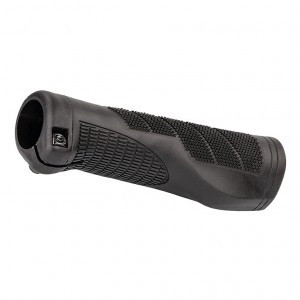 Fahrradgriff Carqon schwarz, links, 131,6mm