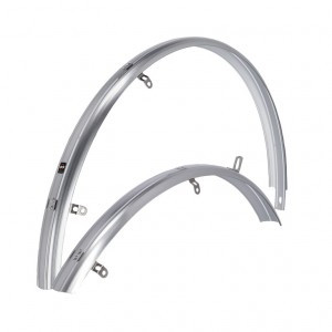 Schutzblechset SKS Bluemels Basic 28", 55mm, silber, Alu/Kunststoff