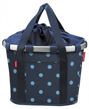 Rixen & Kaul EINKAUFSTASCHE BIKEBASKET RIXEN KAUL MIX DOTS BLUE