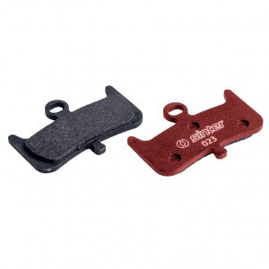 Scheibenbremsbelag Sinter 023 Hayes organisch, MTB Standard, rot, VE=25 Paar
