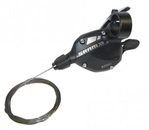 Trigger-Schalter SRAM X5 3-fach, vorne, schwarz, 1:1