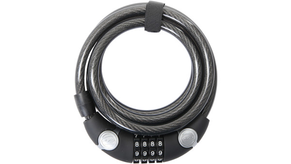 CONTEC CT ZAHL.KAB.SCHL ECOLOC 12 MM X 185 CM, SCHWARZ