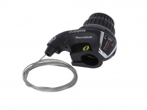 SHIMANO Drehgriffschalter TOURNEY 6-fach Rechts Schelle