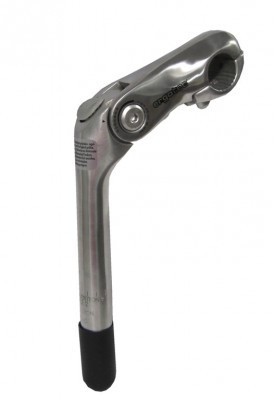 Vorbau Ergotec Kobra Vario/25,4 180/90mm, Ø 22,2mm, -10/50°, Alu, silber