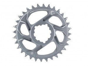 Kettenblatt SRAM X-Sync2 Eagle 32 Z., Alu, grau, 12-f., DM, 6mm Offset