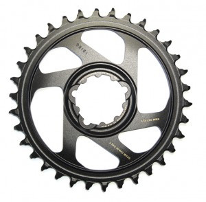 Kettenblatt SRAM X-Sync2 Eagle Boost 38 Z.,Alu, gold, 12-fach, DM, 3mm Offset