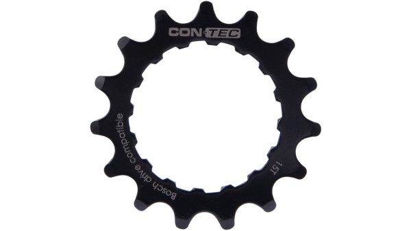 CONTEC CT MOTORRITZEL SPROCKET-B F.BOSCH 15Z STAHL SCHWARZ