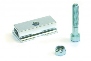 Ständer Adapterplatte Ursus "Gazelle" f. Mittelbauständer, mit Schraube M8x45