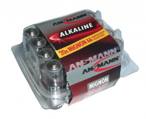 Batterie Ansmann Alkaline Mignon LR 06 1,5 V, 20 Stück in Box