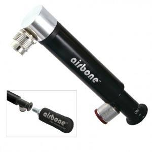 Minipumpe Airbone ZT-724 Dual Co² AV, 130mm, schwarz, inkl. Halter