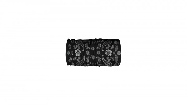 H.A.D. HALSTUCH HAD ORIGINAL INDIA PAISLEY BLACK