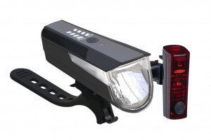 LED-Akku-Beleuchtungsset BÜCHEL BLC 820 80/40/15 Lux, 2000 mAh, USB