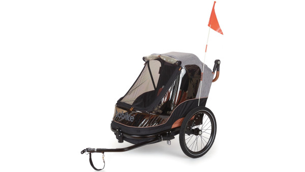 Bobike ANHAENGER BOBIKE TRAILER STROLLER GREY/BLUE