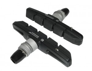 Bremsschuhe Shimano M70CT4 für V-Brake schwarz, per Paar, für BRT670