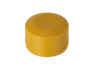 Staubkappe Burley f.PushButton Laufräder gelb,flach, für D'Lite, Single, X, Cub X