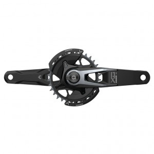 KRG SRAM XO Eagle T-Type PM.Spindle 175mm,32Z,Alu,sw,12-fach,DUB,DM,o.Lager