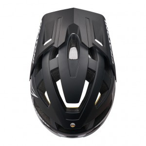 Fahrradhelm Cratoni AllSet Pro MIPS schwarz/weiß matt, Gr. M/L (58-61cm)
