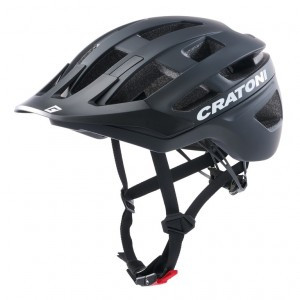 Fahrradhelm Cratoni AllRace (MTB) schwarz matt, Gr. S/M (52-57cm)