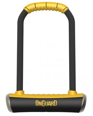 Bügelschloss Onguard Brute LS 8000 115x260mm, Ø16,8mm, schwarz, mit Halter