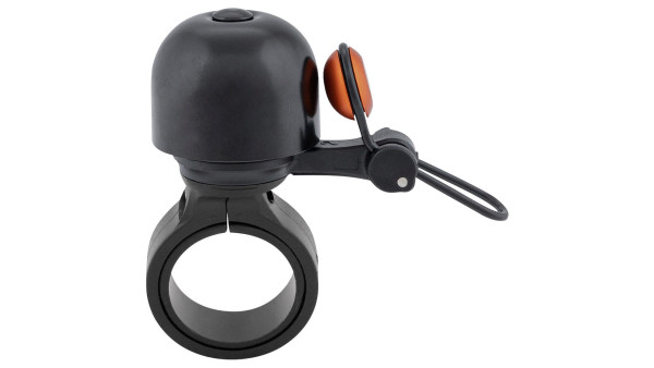 CONTEC CT MINIKLINGEL DIAMOND BING, SCHW/ORANGE, 22,2MM