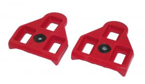 Ersatzcleats Xpedo Look-System 9° rot, Look Delta kompatibel