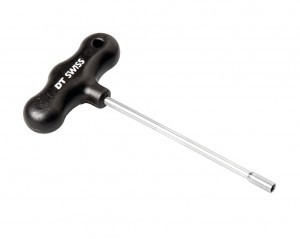 NIPPELSPANNER DT T-GRIFF FÜR TORX NIPPEL SCHWARZER GRIFF