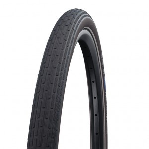 SCHWALBE DRAHTREIFEN FAT FRANK 50-622 Schwarz / Coffee / Reflex