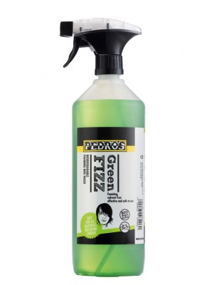 Fahrradreiniger Pedros Green Fizz 1ltr, Sprühflasche
