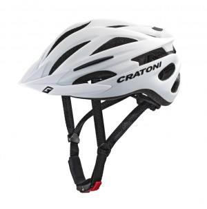 Fahrradhelm Cratoni Pacer (MTB) weiß matt, Gr. S/M (54-58cm)