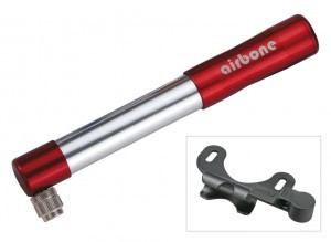 Minipumpe Airbone Evolution ZT-505 AV, 185mm, rot, inkl. Halter