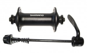 SHIMANO Vorderradnabe HB-T3000 36 Loch Schnellspanner Schwarz