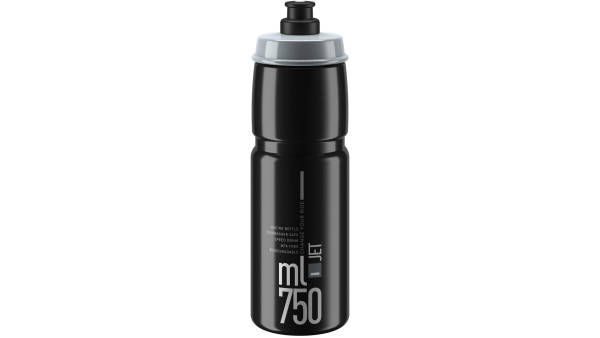 ELITE TRINKFLASCHE JET 750 ML SCHWARZ/GRAU