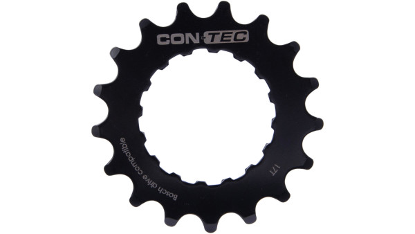 CONTEC CT MOTORRITZEL SPROCKET-B F.BOSCH 17Z STAHL SCHWARZ