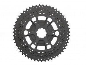 Ritzel für-Kassette Miche XM 12 3. Stufe 36Z+42Z+51Z SH/Sram Alu schwarz