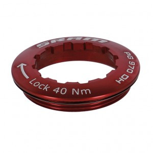 Kassetten Lockring SRAM für PG990, PG970 DH, 11 Zähne, Alu, rot