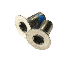 Schrauben SRAM T25, 5mm, Edelstahl, 2 Stück, FM Caliper