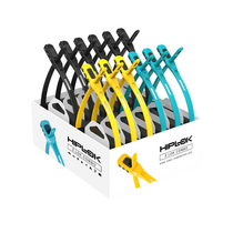 Hiplok 12 PACK OF Z LOK COMBOS Black Teal Yellow | One Size