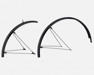 Schutzblechset SKS Bluemels Basic 28", 55mm, schwarz, Alu/Kunststoff