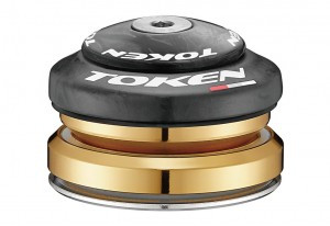 Steuersatz TOKEN Omega C-Serie AHead 1 1/8" Taper1 1/4, sw/Carbon (42/47) TBT