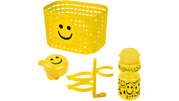 Messingschlager KORB,GLOCKE,TRINKFLASCHE MESSINGSCHLAGER SMILE