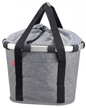 Rixen & Kaul EINKAUFSTASCHE BIKEBASKET TWIST SILVER