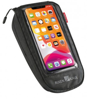 Smartphonetasche KLICKfix Comfort M sw,11,5x22x5,5cm,177g,Quad Mini Adapter