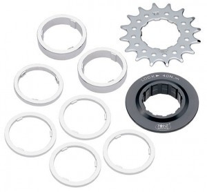 POINT SINGLE SPEED RITZEL MIT SPACER-SET 14 ZAEHNE