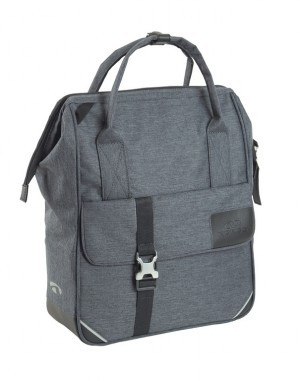City-Tasche Norco Millfield tweed gr,38x30x13cm,12ltr,1100g,KLICKfix