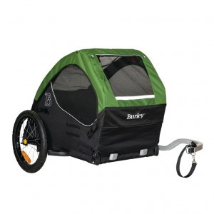 Fahrradanhänger Burley TailWagon schwarz/grün, inkl. Rücklicht