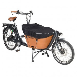Regenschutzplane Babboe schwarz, für Mini