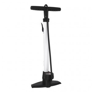 XLC Standpumpe 'Delta' PU-S07 11 bar, mit Dualkopf, weiß