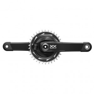 KRG SRAM T-Type XXSL Eagle Powerm.Spider 175mm,34Z,Alu/Carb,sw,12-fach,Q168