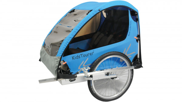 Kids Touring KINDERANH. "TOURER M2" BLAU / SILBER KIDS TOURING