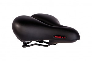 Bequemsattel P&P aaaah+O Feder 611S schwarz, Unisex, 270x210mm, ca. 915g